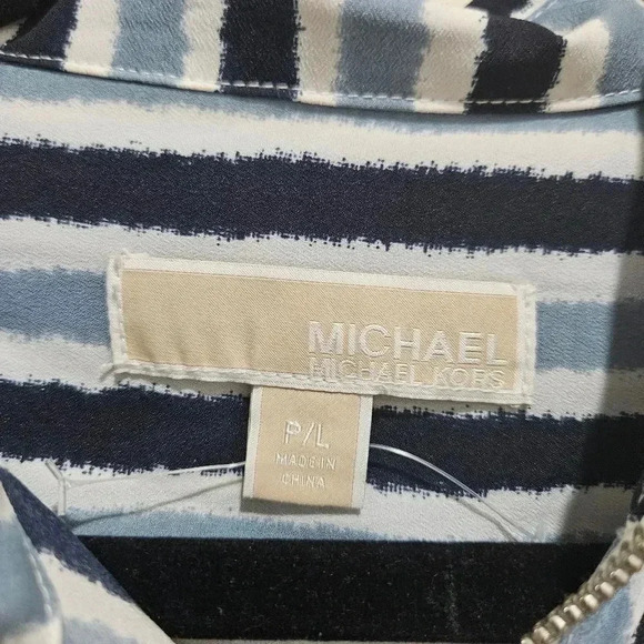 Michael Kors Striped Blouse - Picture 4 of 5